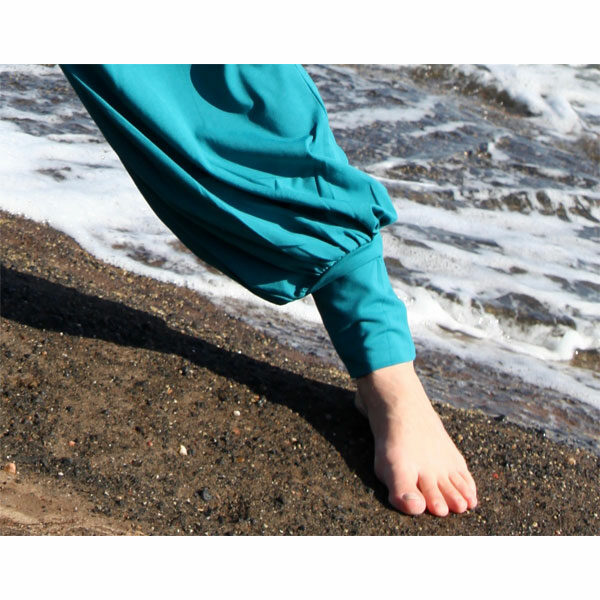 tenue yoga ample -bleue